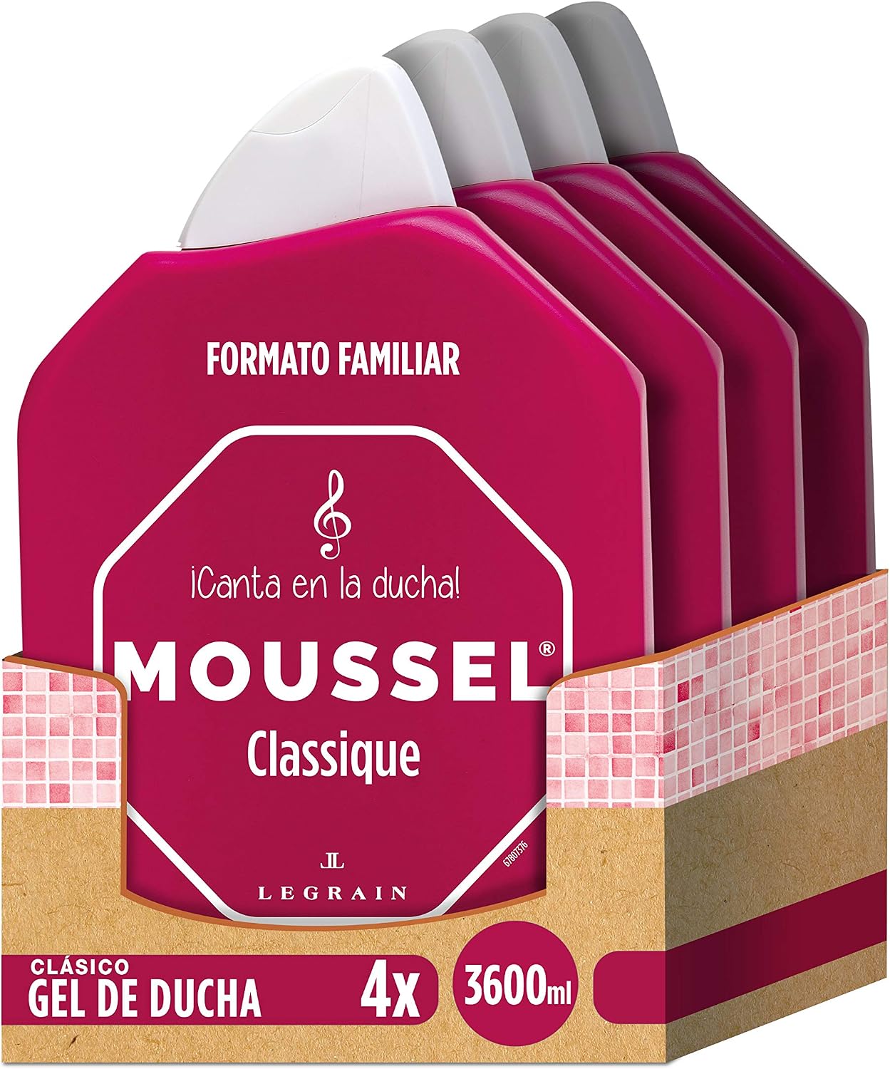 4X Geles ducha Moussel Crème solo