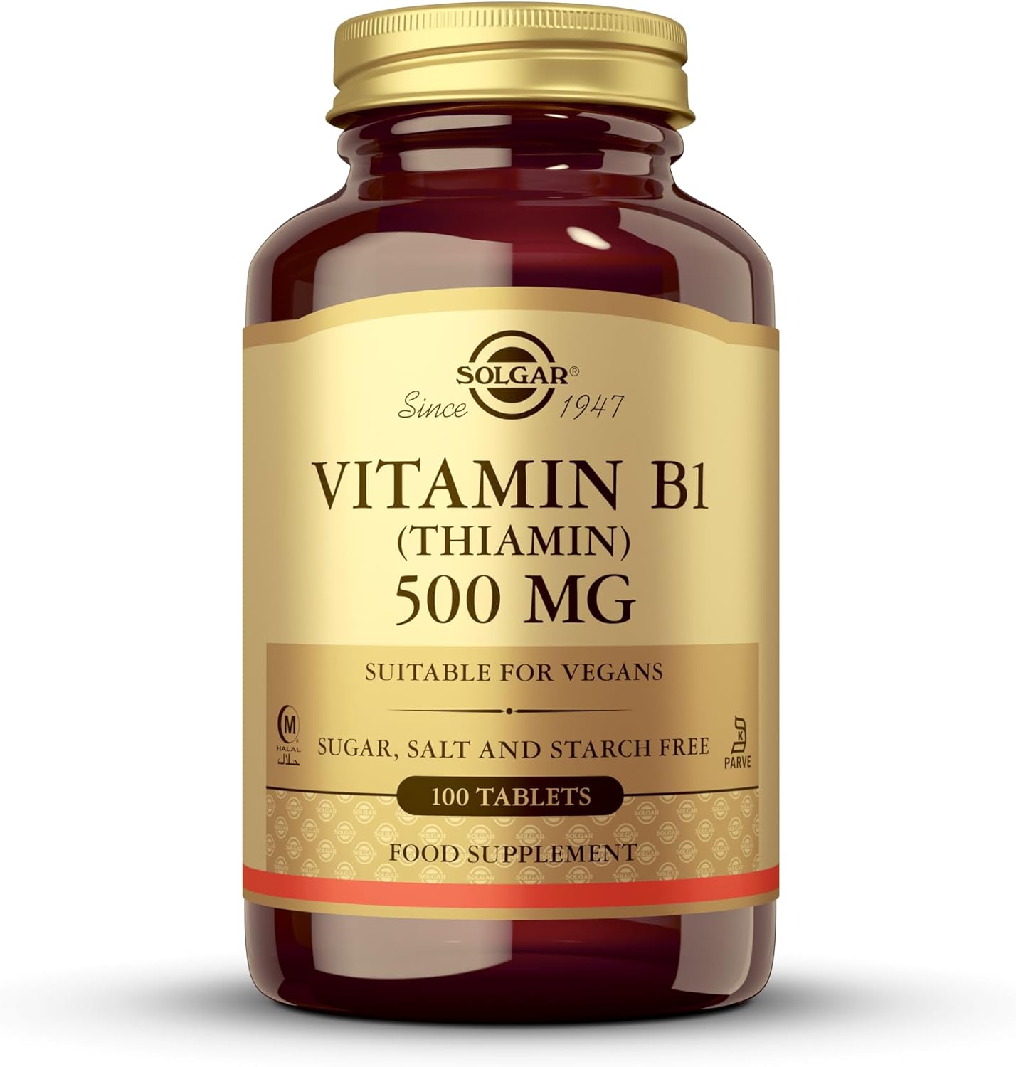 Solgar Vitamina B1 500mg 100 Comprimidos