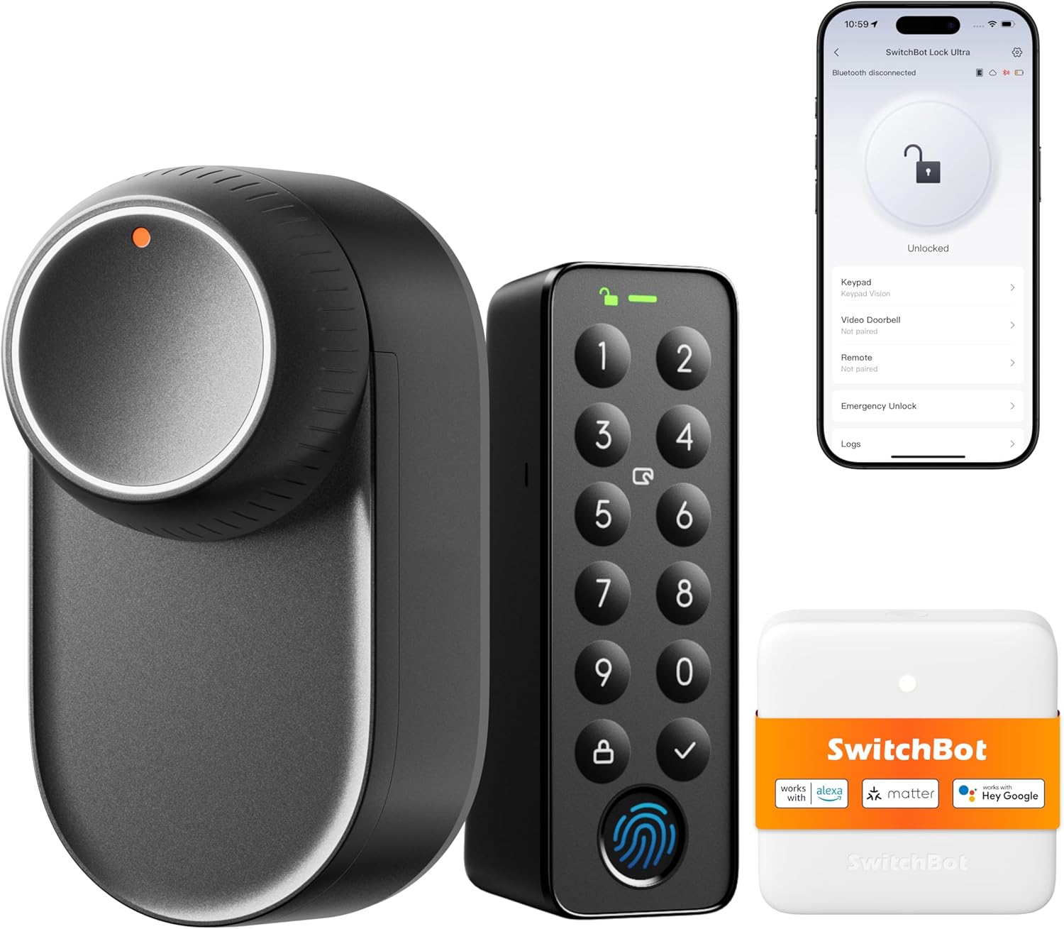 SwitchBot Lock Ultra Cerradura Inteligente WiFi