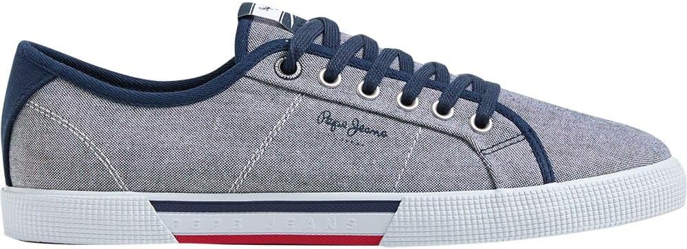 Pepe Jeans Brady Chambray Zapatillas Hombre, Talla 40, 41 y 42