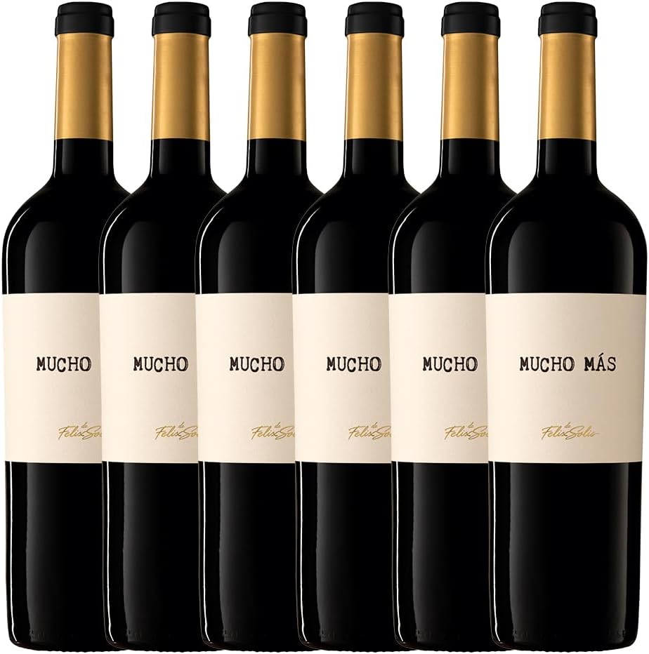 Pack 6 Mucho Más Tinto Tempranillo-Shiraz 750ml