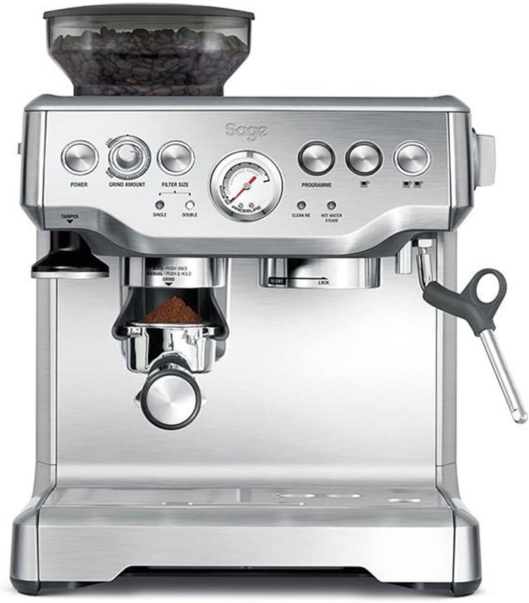 Sage The Barista Express Cafetera Espresso con Molinillo Integrado Acero Inoxidable