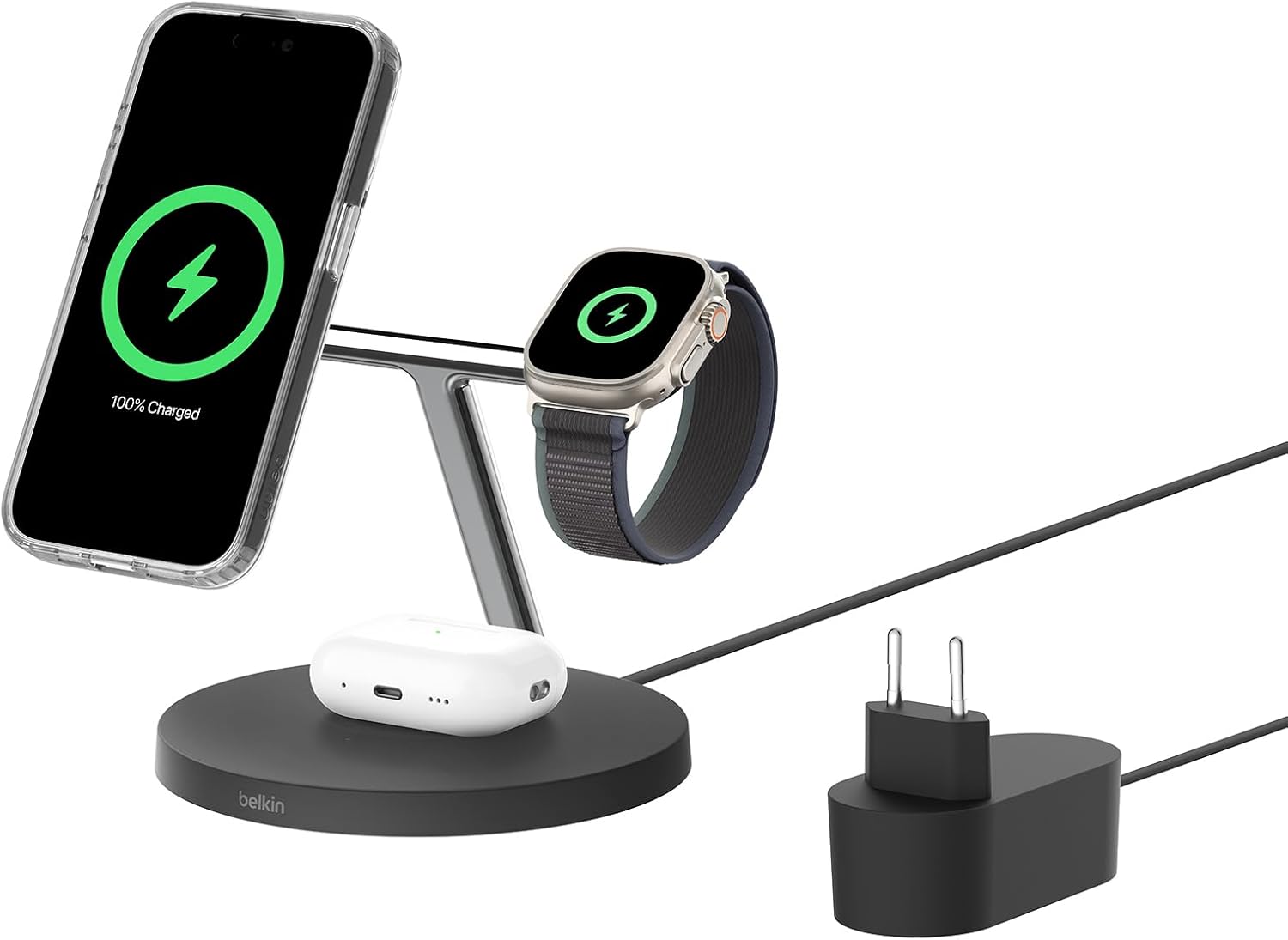 Belkin BoostCharge Cargador Inalámbrico 9W Negro