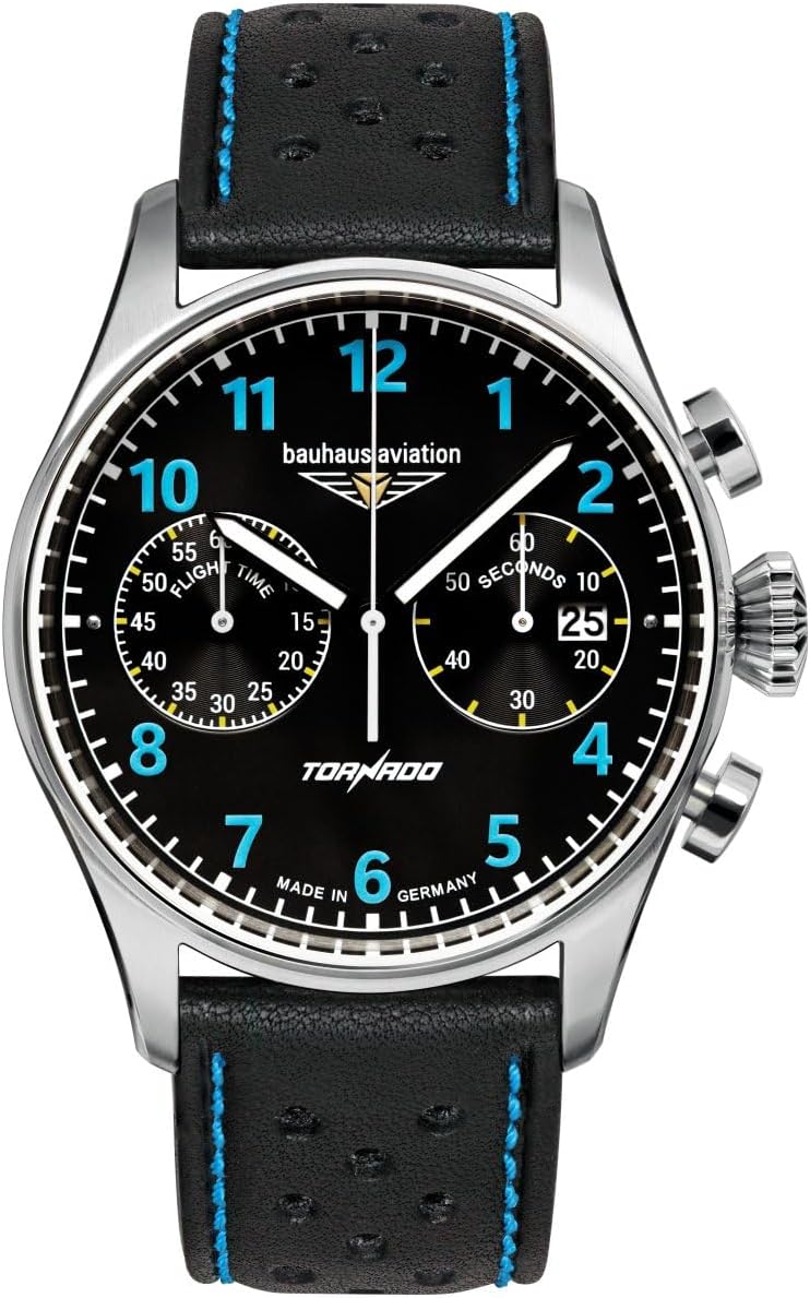 Bauhaus Aviation Tornado 27703 Reloj de Piloto Cuarzo