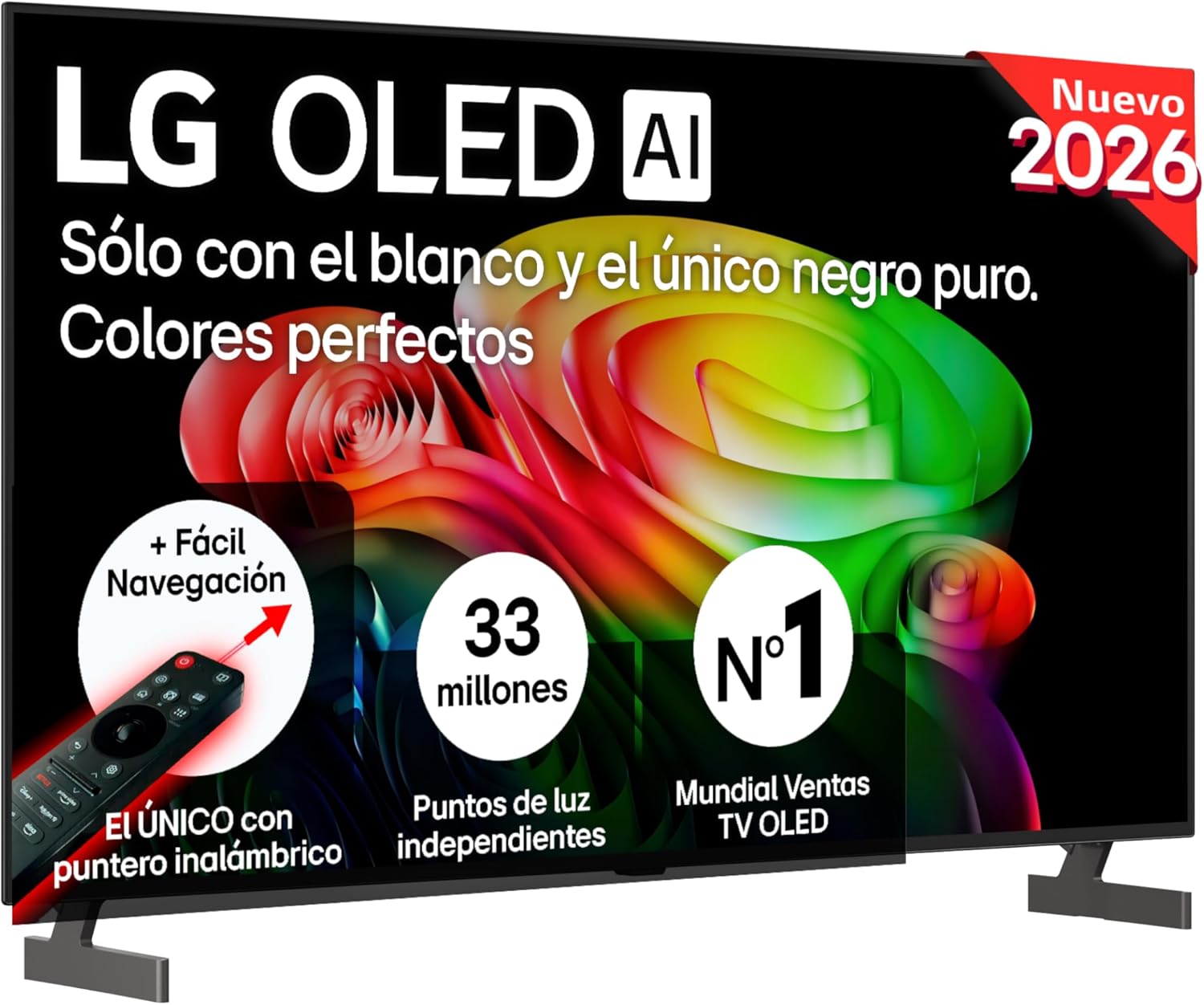 LG OLED65B65LA Smart TV 65" 4K OLED Gris Oscuro