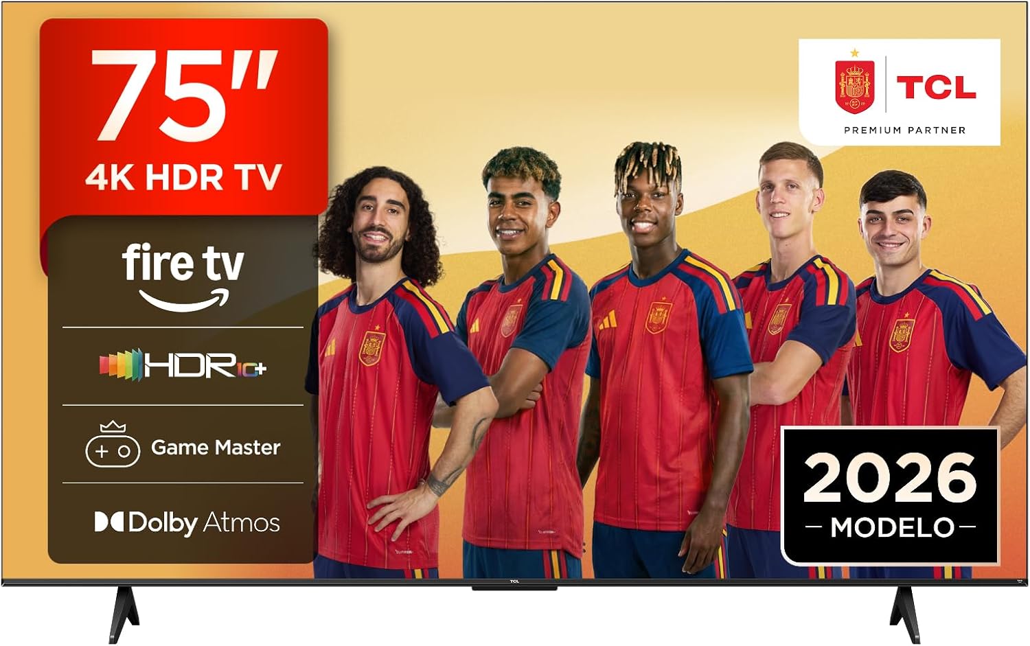 TCL 75V6D Televisor 75 Pulgadas 4K UHD Smart TV