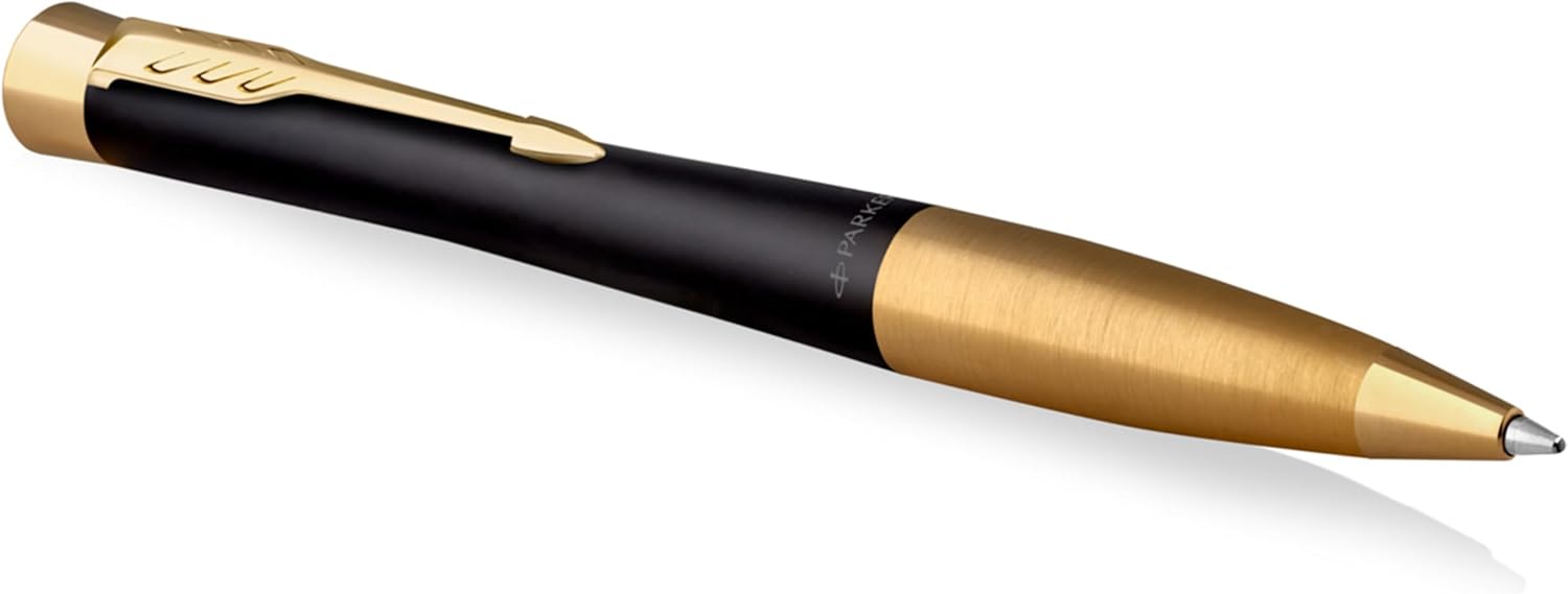 Parker Urban Twist Bolígrafo Negro Detalles Dorados