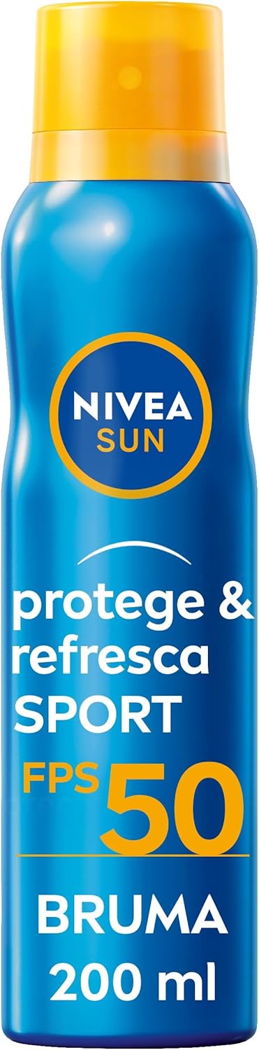 Pack 2 Nivea Sun Protege y Refresca Spray Solar FP50 200 ml