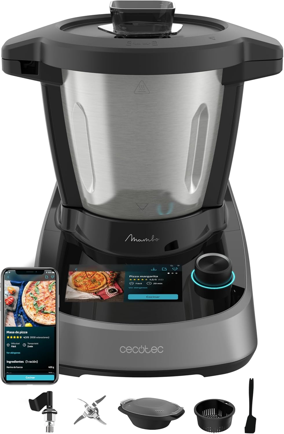 Cecotec Mambo Touch Daily Robot de Cocina Táctil 37 Funciones