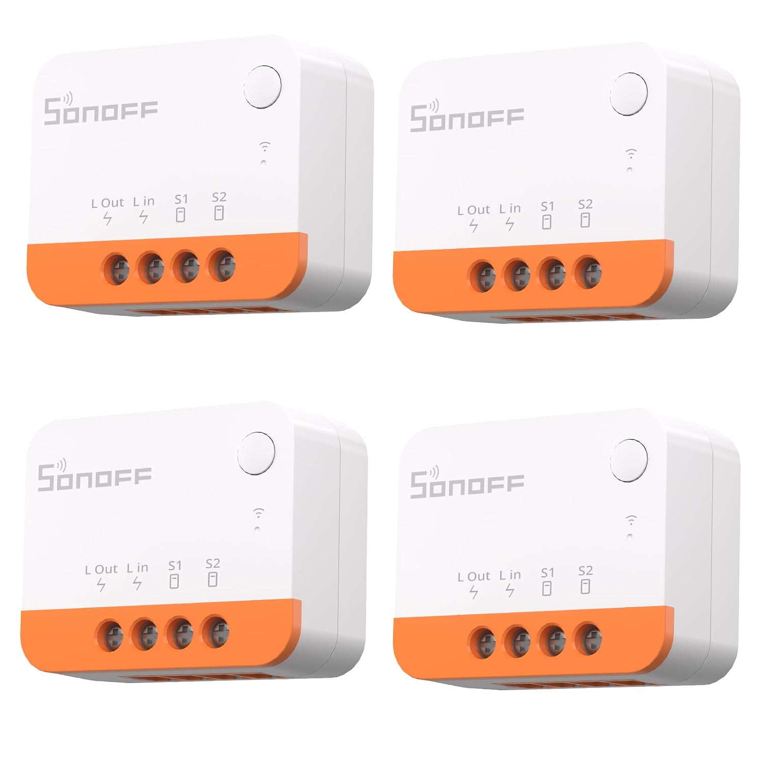 Pack 2 Sonoff Zigbee Interruptor Inteligente 2 Vías Pack 2
