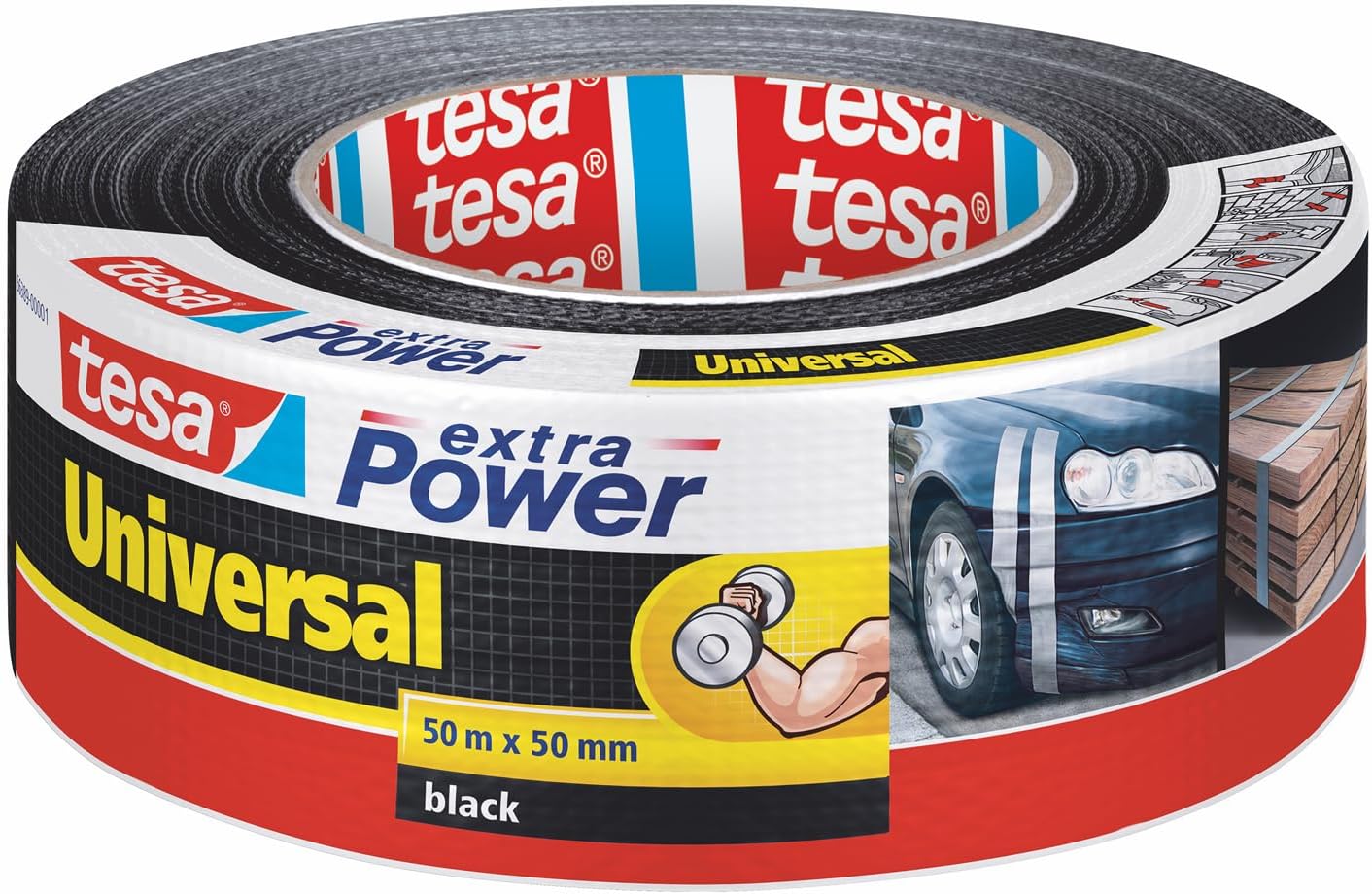 Tesa Cinta Adhesiva Universal Extra Power Pack 3 Rollos