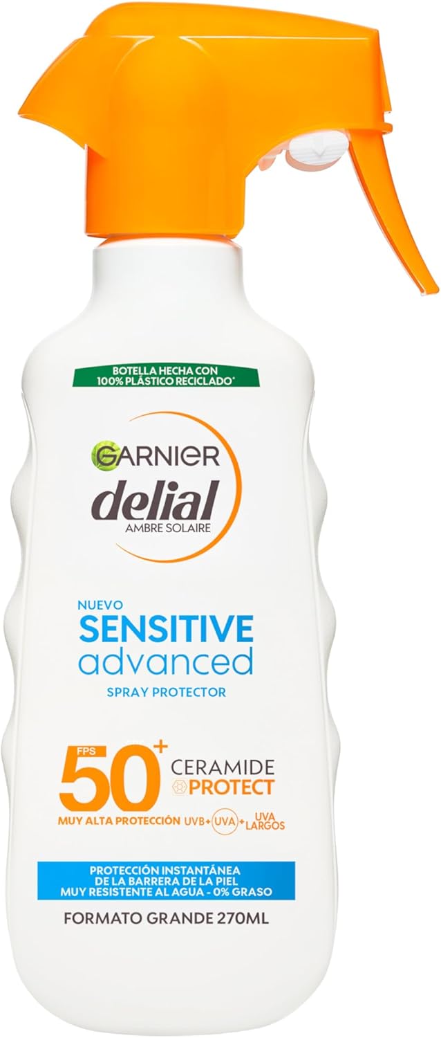 Garnier Delial Sensitive Advanced Spray Corporal FPS50 270ml
