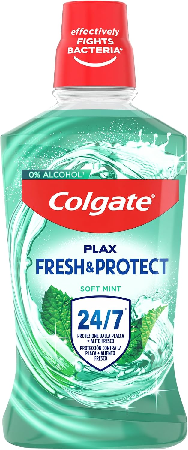 Colgate Plax Colutorio Multiprotección Pack 3x500ml