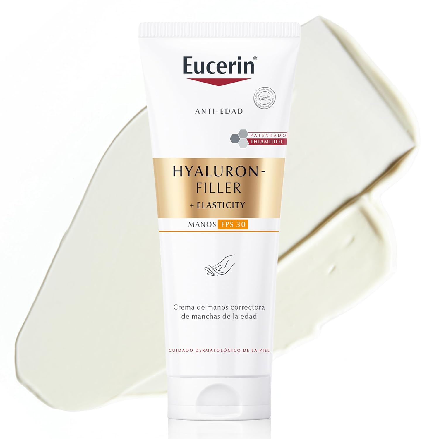 Eucerin Hyaluron-Filler + Elasticity Crema de Manos Antimanchas FPS30 75 ml