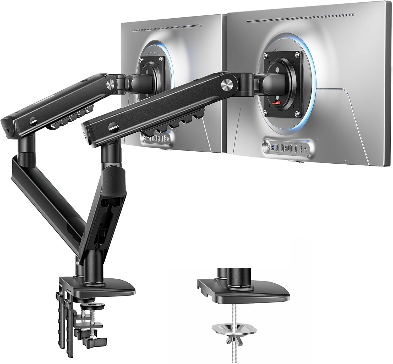Huanuo Soporte Doble para Monitor 13-32" FlowLift Pro