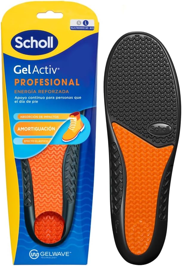Scholl GelActiv Plantillas Para Hombre