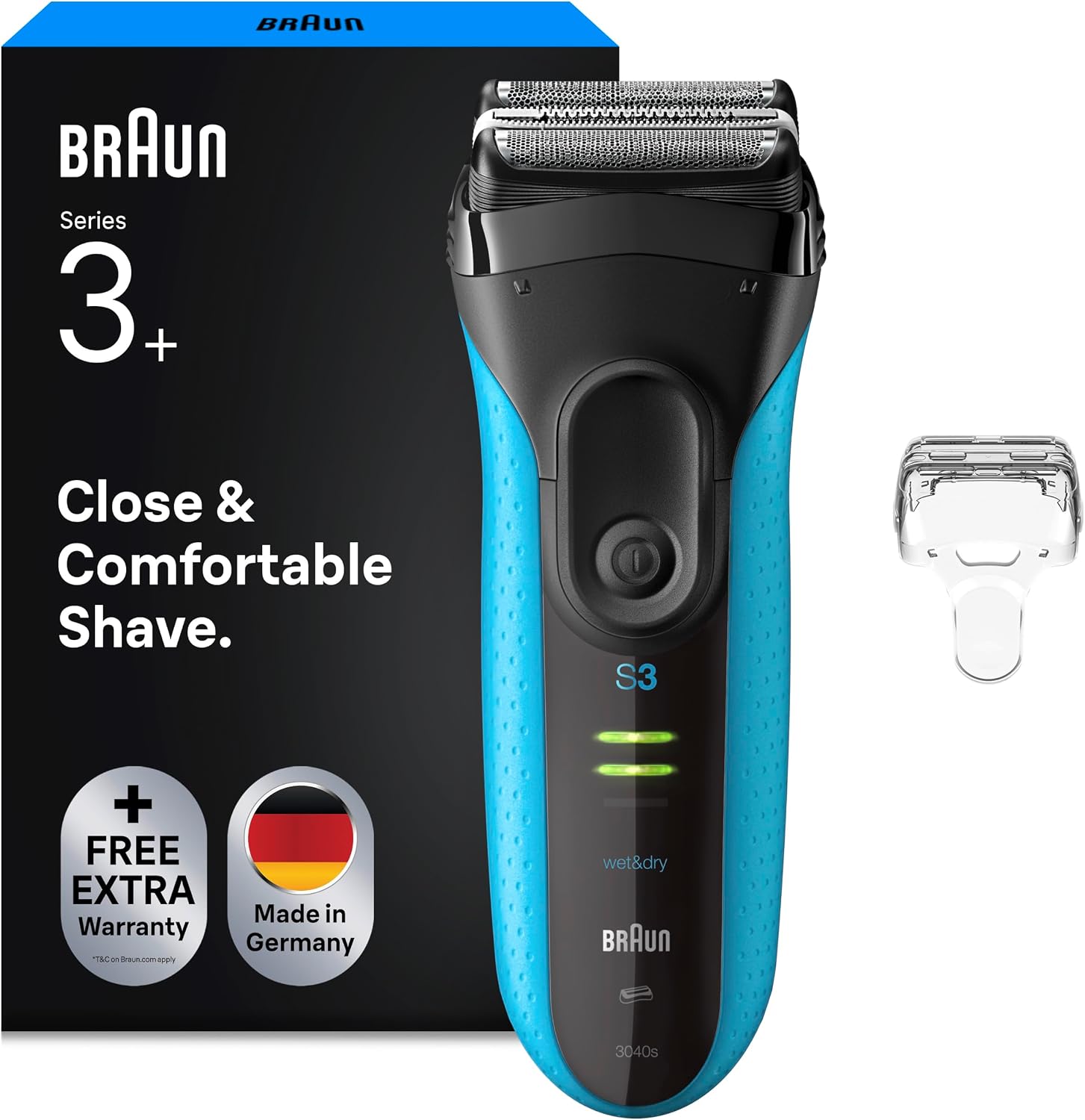 Afeitadora Eléctrica Braun Series 3 ProSkin 3040s