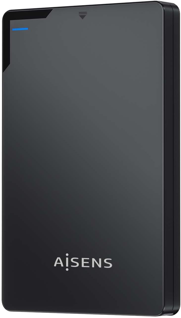 Carcasa Externa AISENS ASE-2529B para HDD/SSD SATA de 2,5"