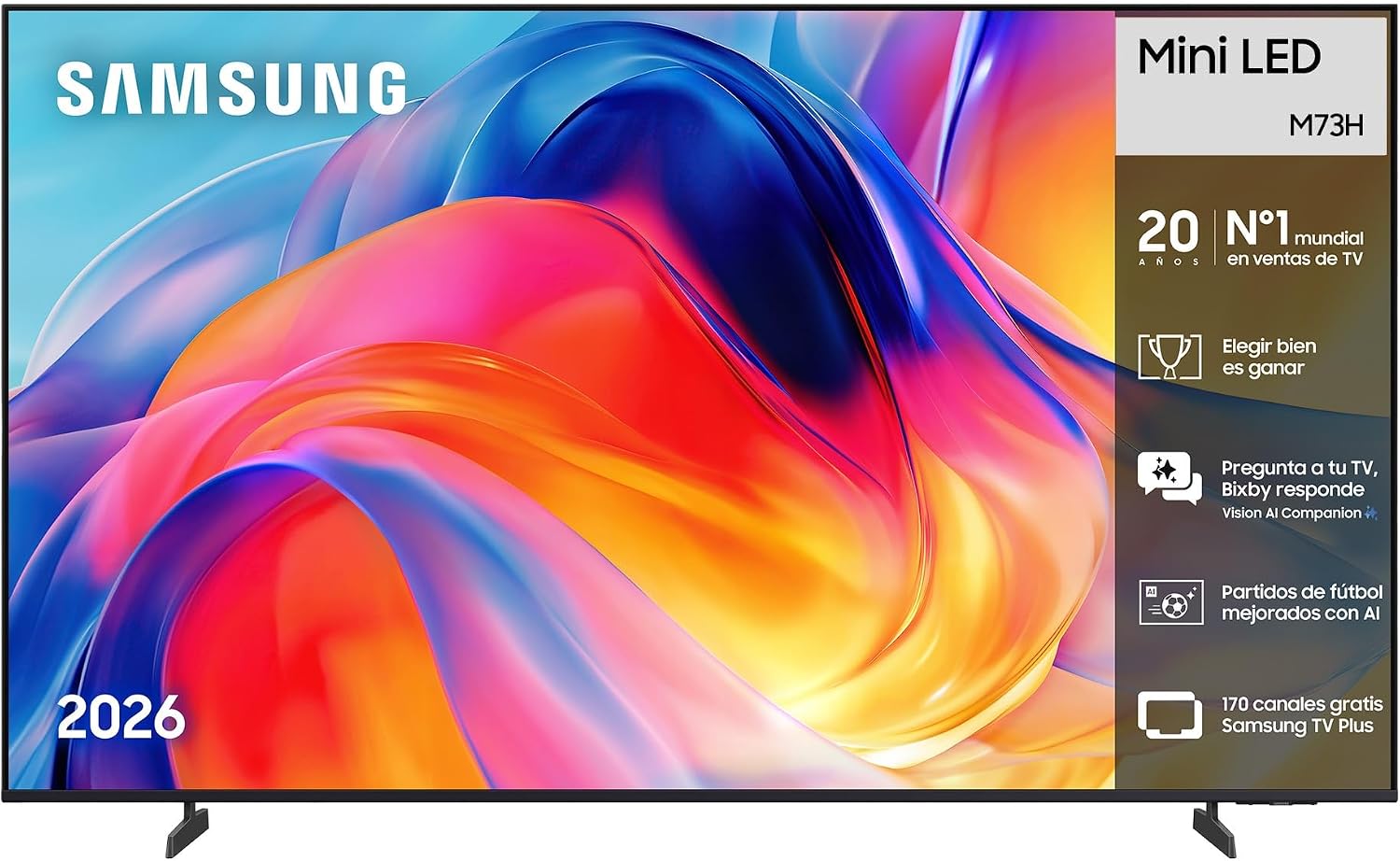 Smart TV Mini LED Samsung M73H 75" 4K