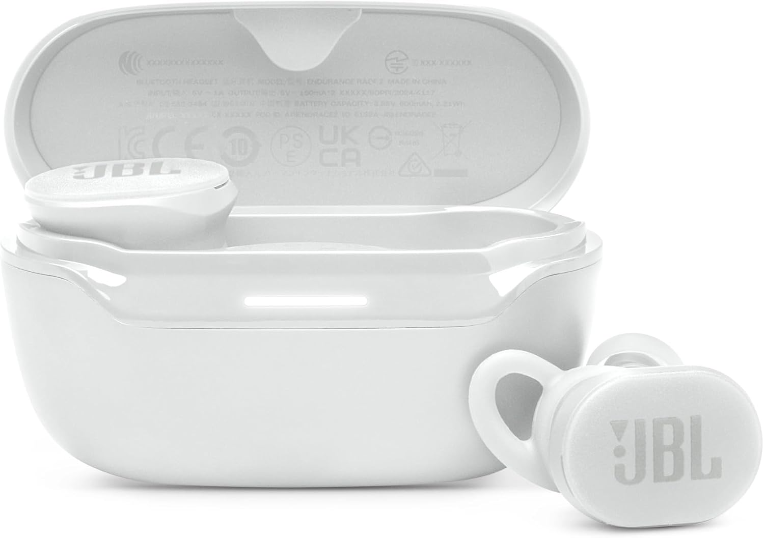Auriculares Deportivos Bluetooth JBL Endurance Race 2 Blancos
