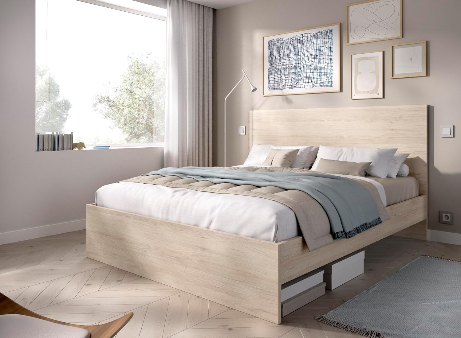DEKIT Grupo RIMOBEL Lago - Cama para dormitorio