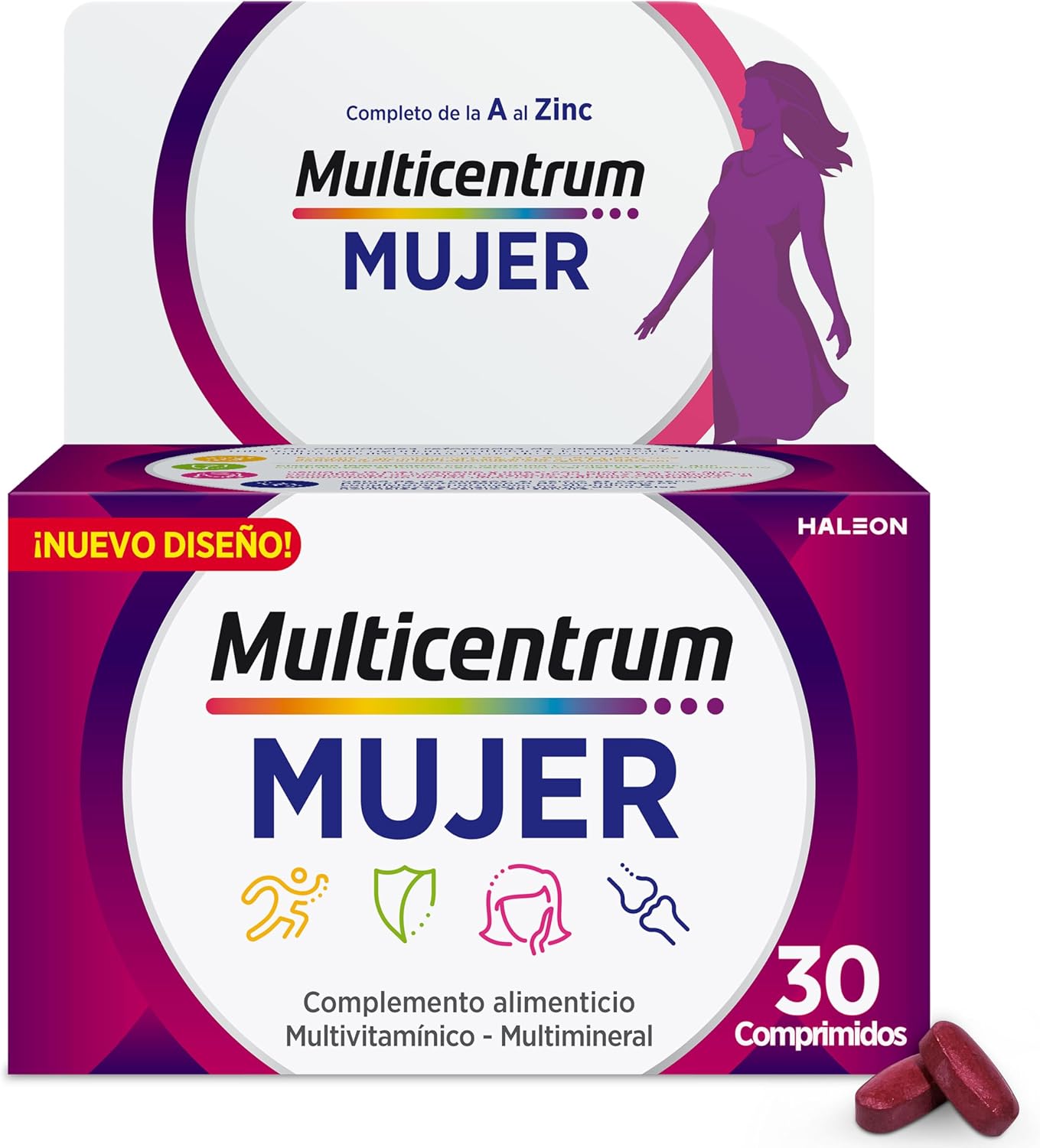 Multicentrum - Multivitamínico | Complemento alimenticio