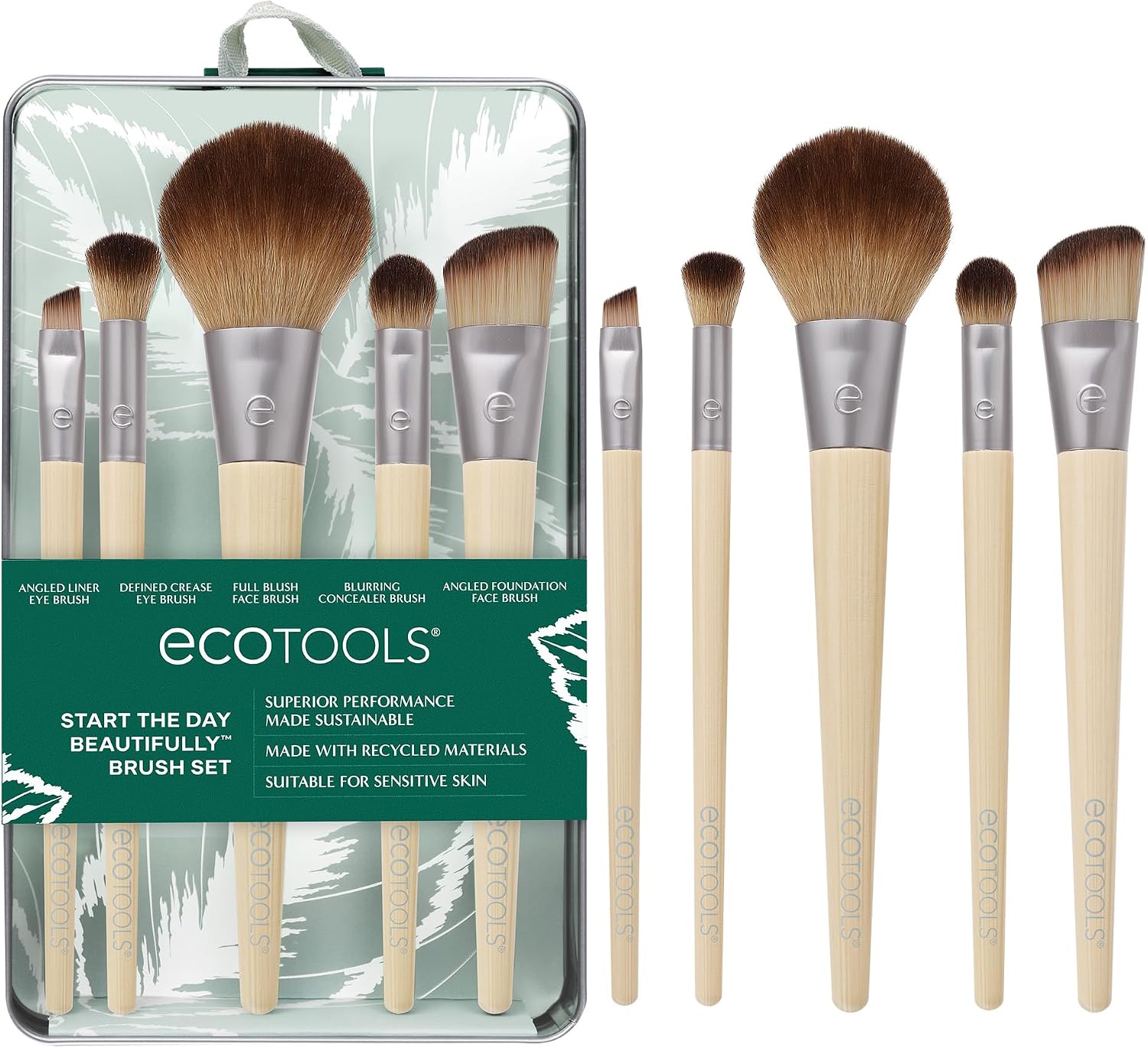 ECOTOOLS - Set de pinceles de maquillaje