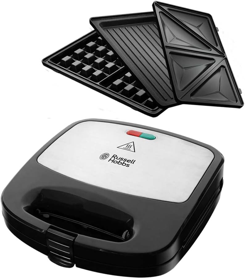 Russell Hobbs Fiesta Sandwichera 3 en 1 750W