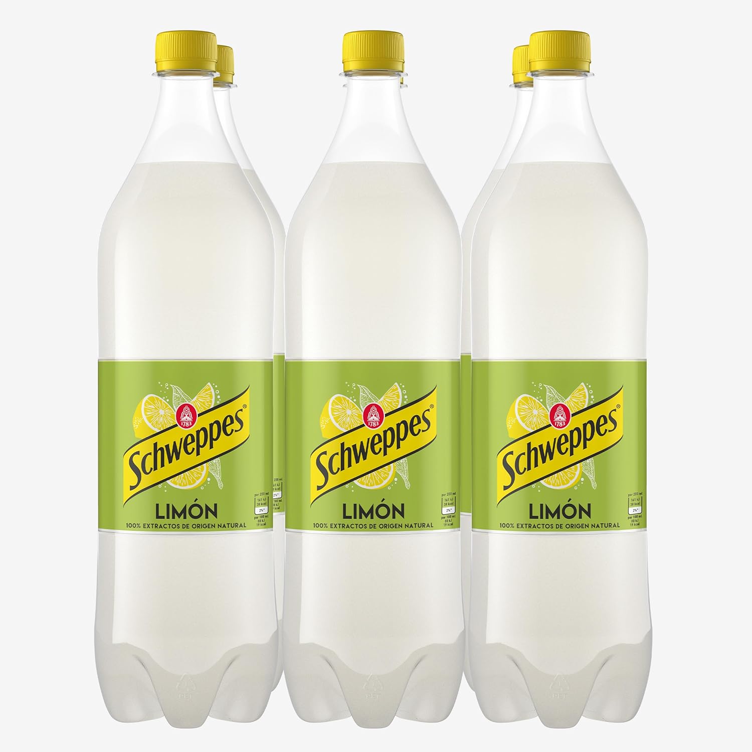 Schweppes Limón Refresco Pack 6 x 1,5 L
