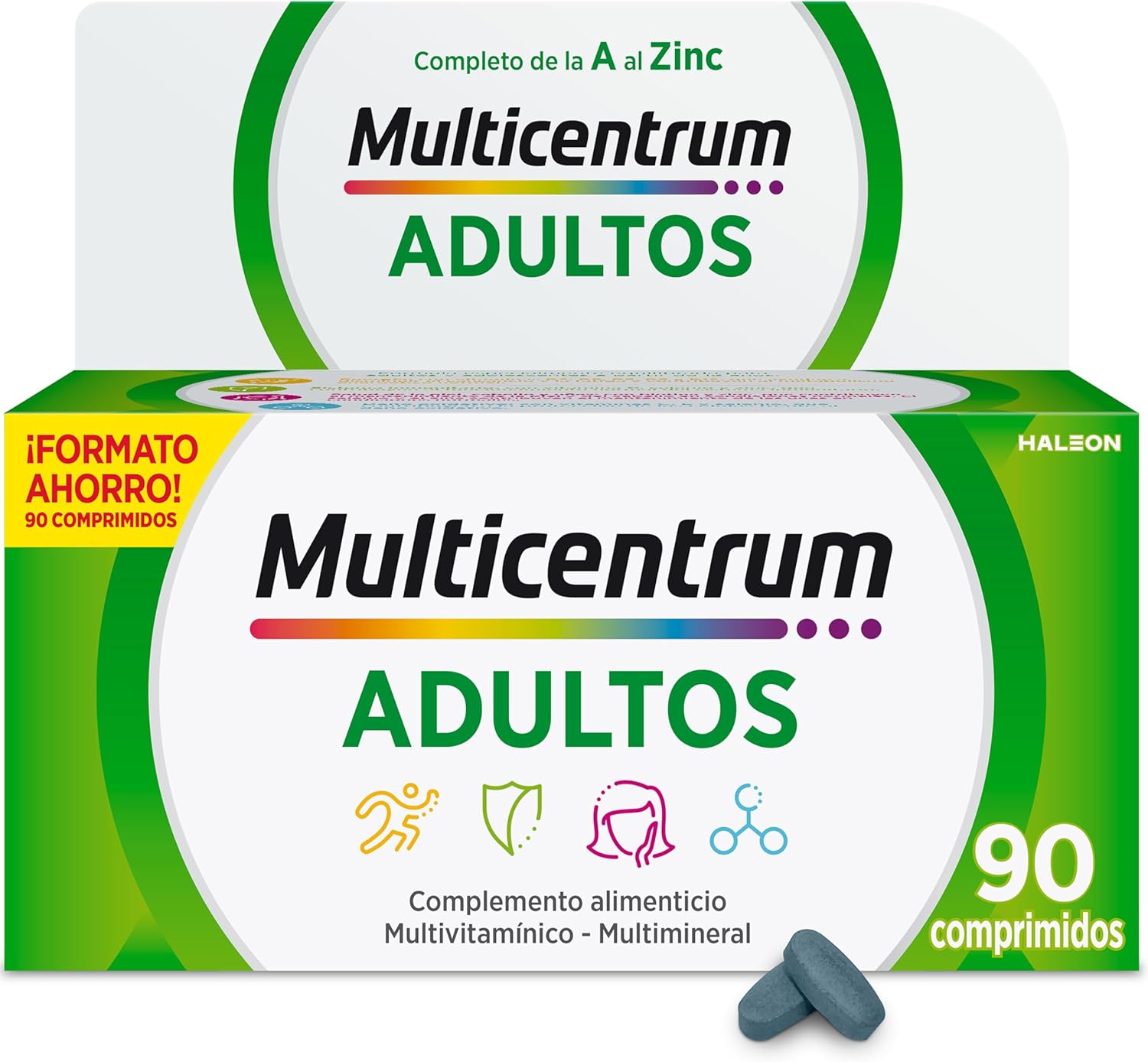 Multicentrum Multivitamínico y Multimineral Adultos 90 Comprimidos