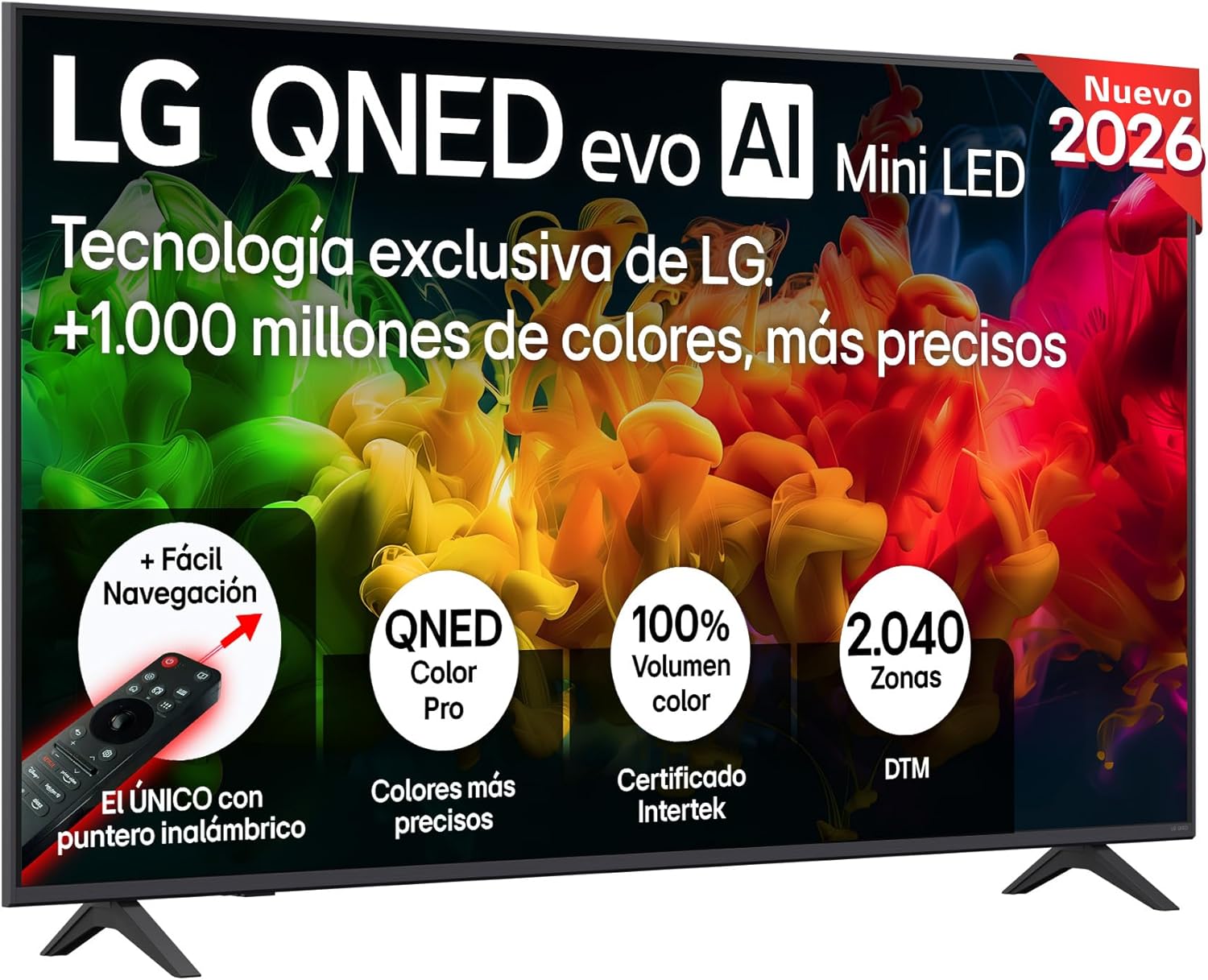 LG 50QNED80B6B TV 50" 4K QNED MiniLED