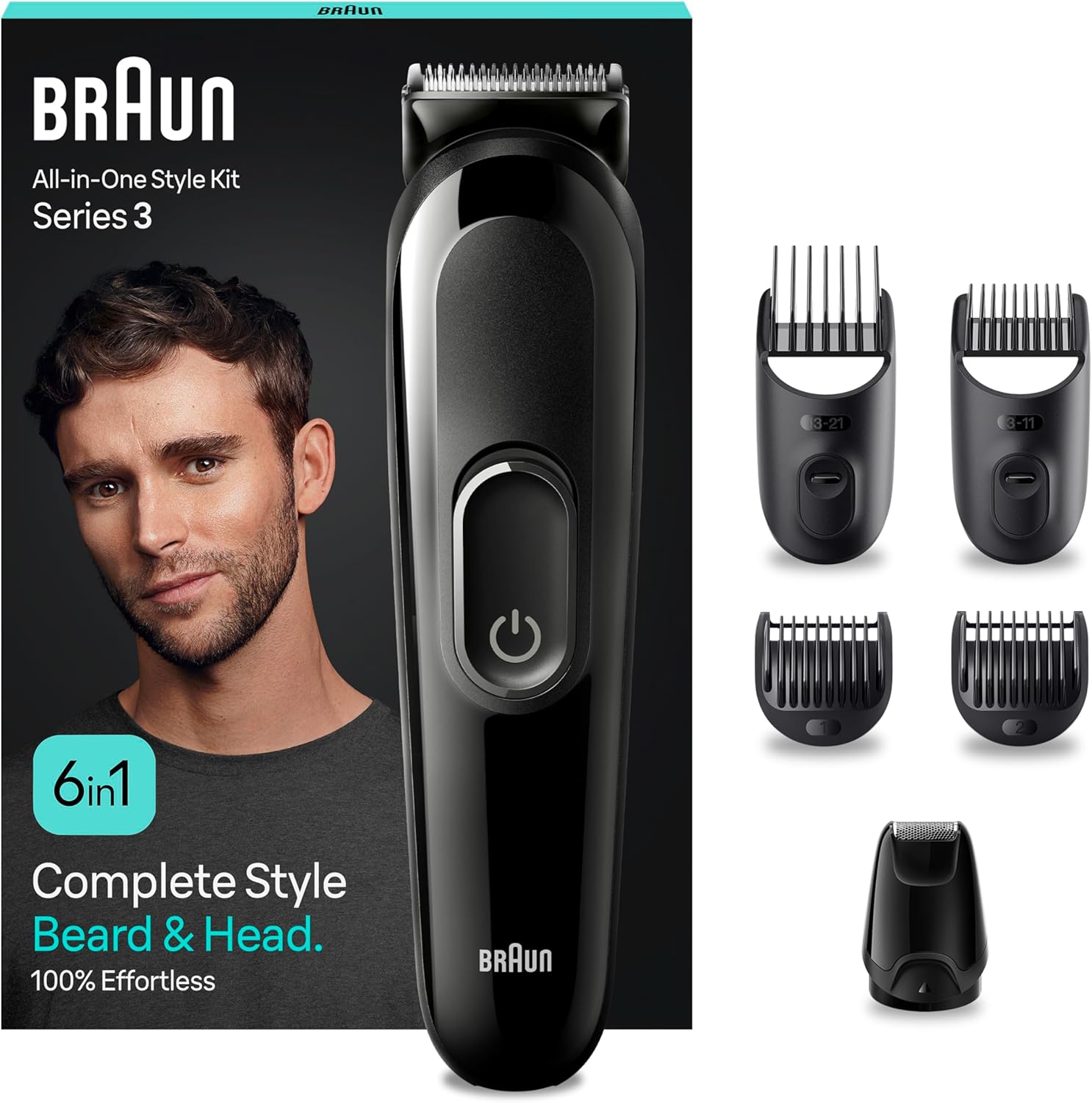 Braun Recortadora Todo en Uno Series 3 Mgk3420