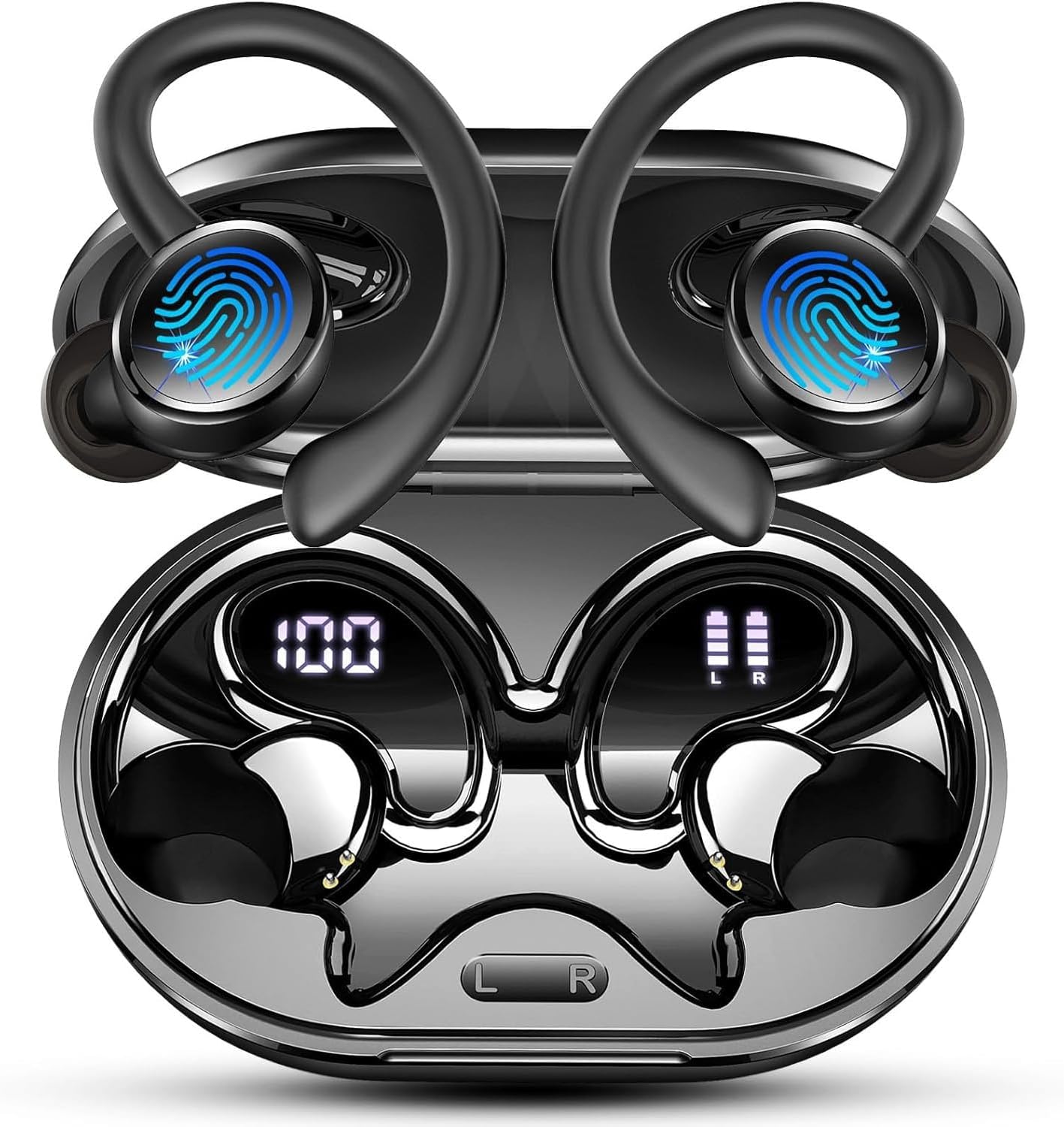 Rolosar Auriculares Bluetooth 5.4 Deportivos IP7