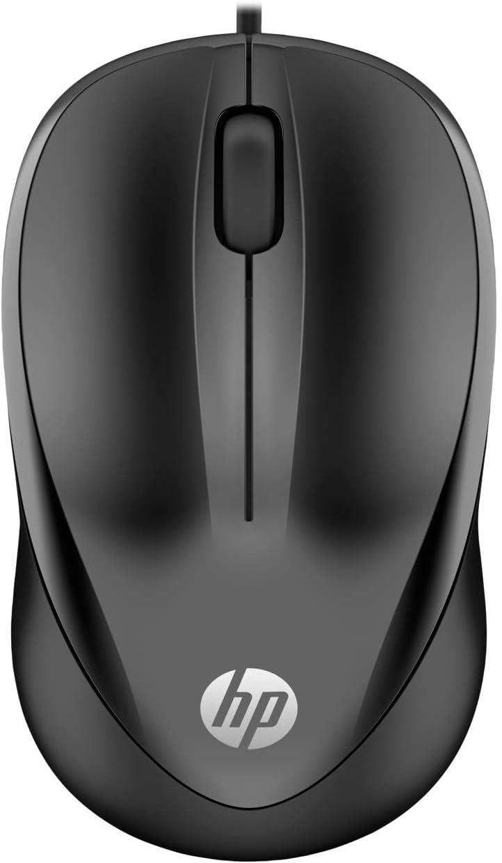 HP 1000 Ratón Con Cable USB 1200 PPP Negro