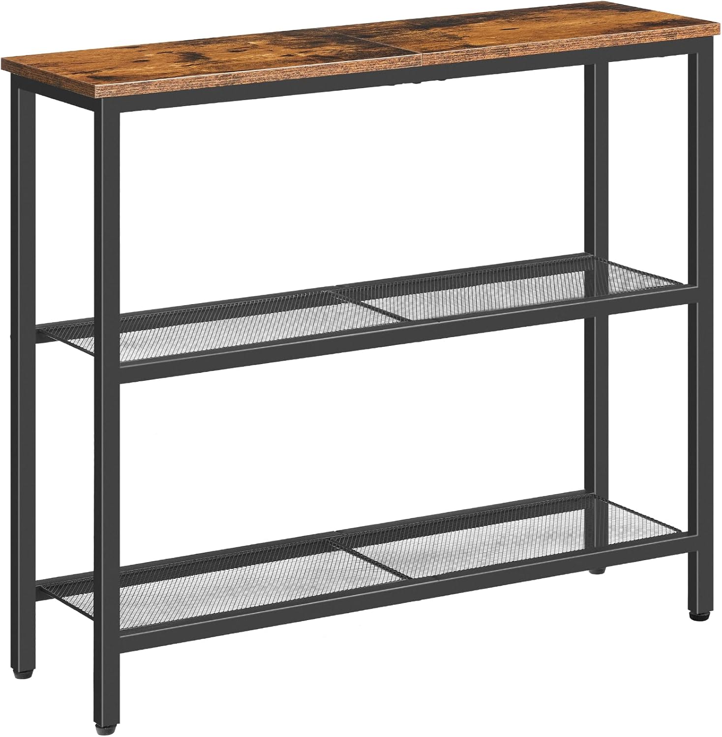 Hoobro Mesa de Entrada Consola Estrecha 75x24x74,5cm