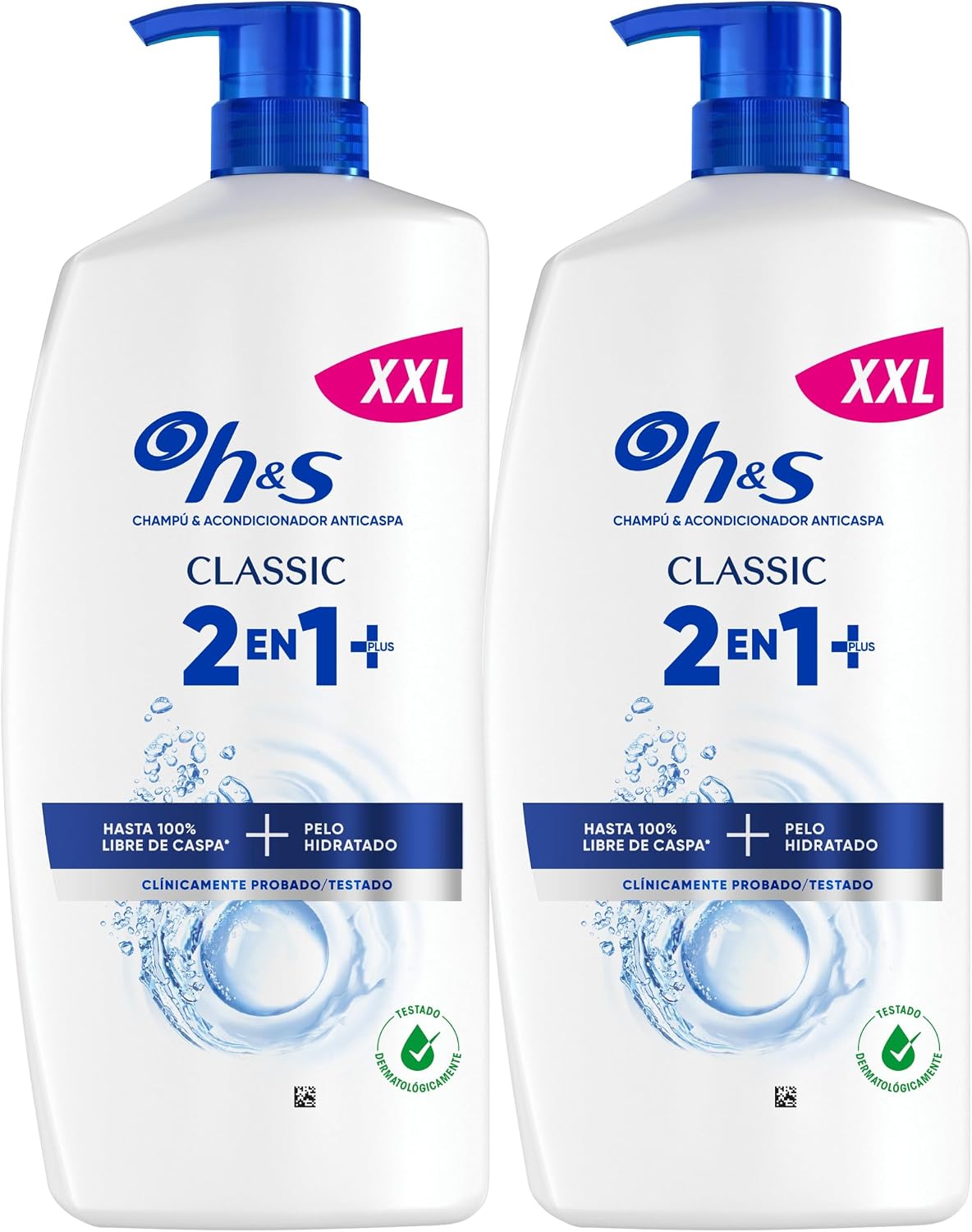 H&S Menthol Fresh Champú Anticaspa Anti-Picor 2x800ml