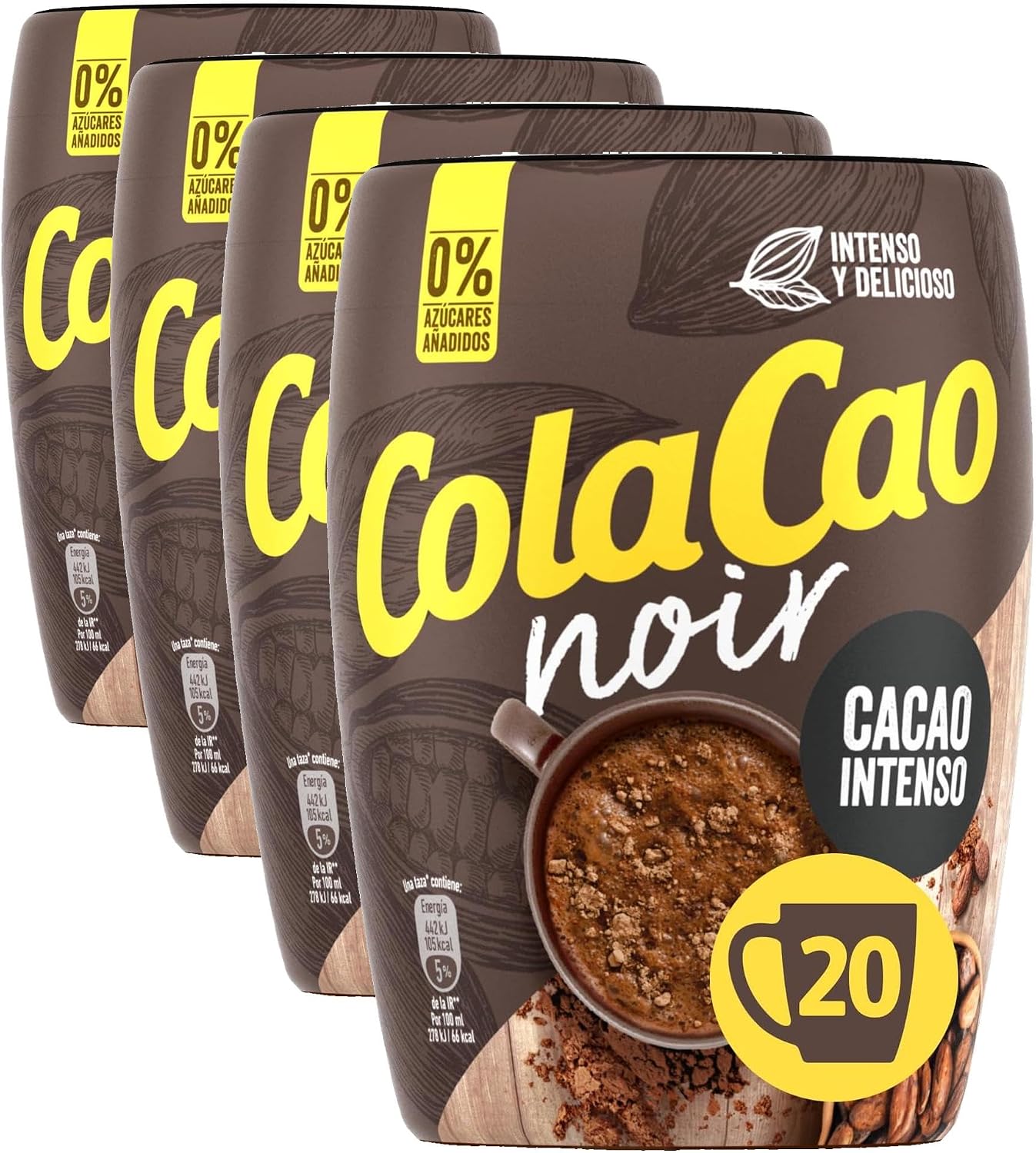 ColaCao Noir 0% Azúcares Añadidos 300g