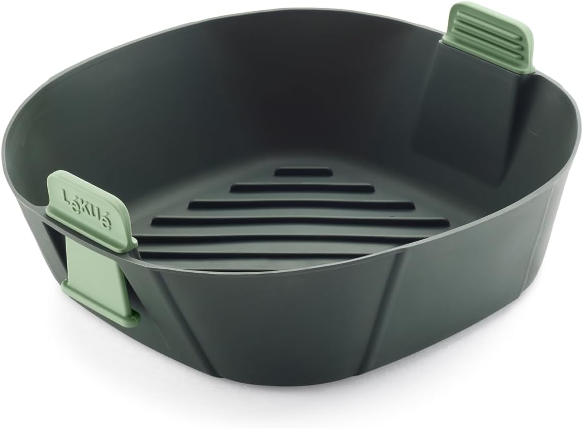 Lékué Cesta L de Silicona para Freidora de Aire