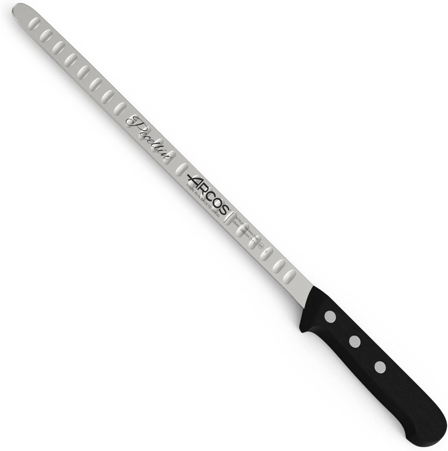 Arcos Cuchillo Jamonero con Alveolos 240mm