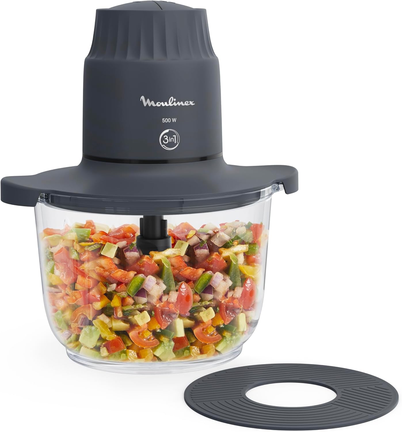 Moulinex Choppeo Picadora Eléctrica 500W Vaso 2L