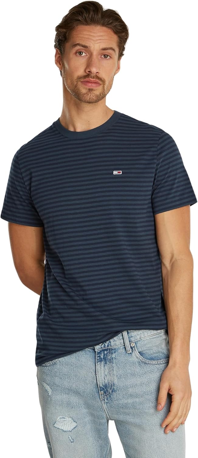 Tommy Jeans Camiseta Manga Corta Hombre Slim Fit