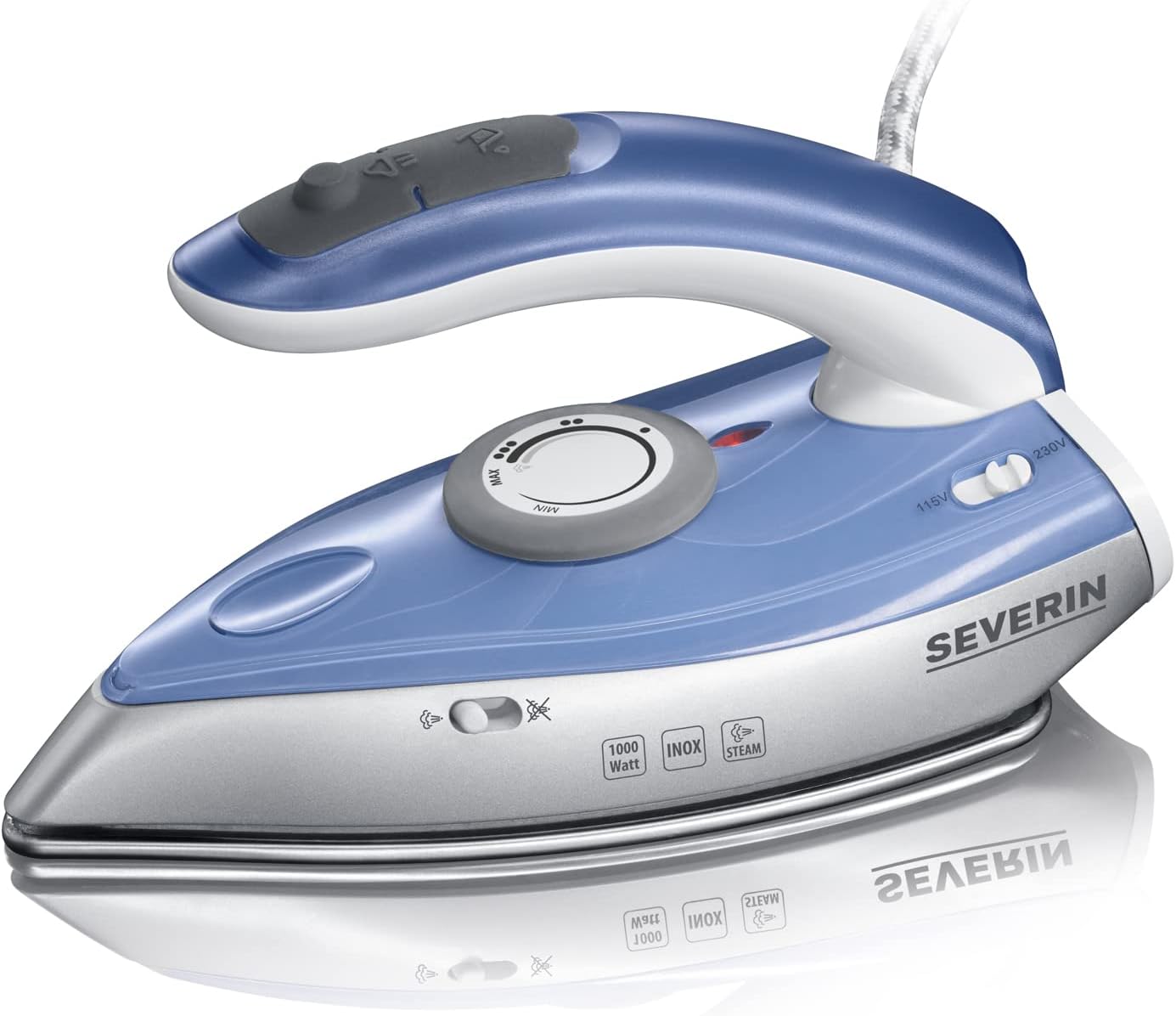 Severin Plancha de Viaje a Vapor y en Seco 1000W