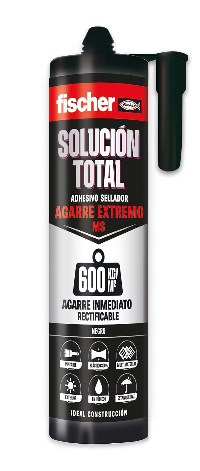 Fischer Solución Total Agarre Extremo 600kg 290ml
