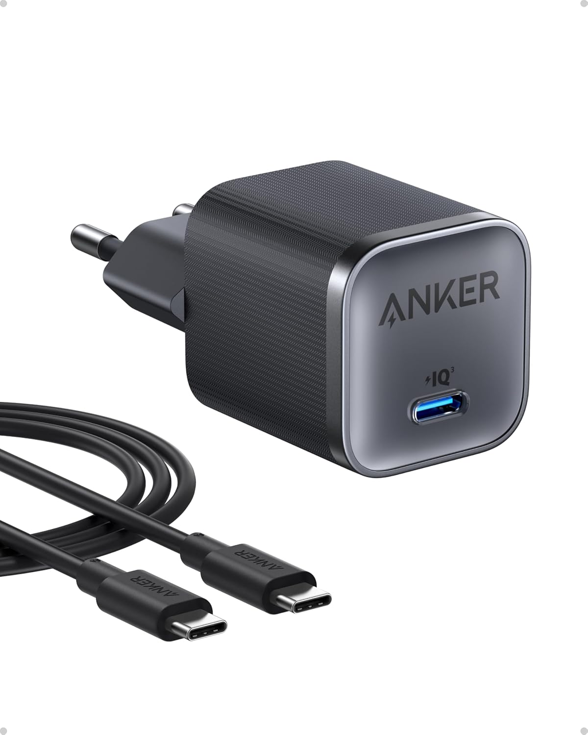 Anker Nano Cargador USB C 45W Carga Rápida GAN