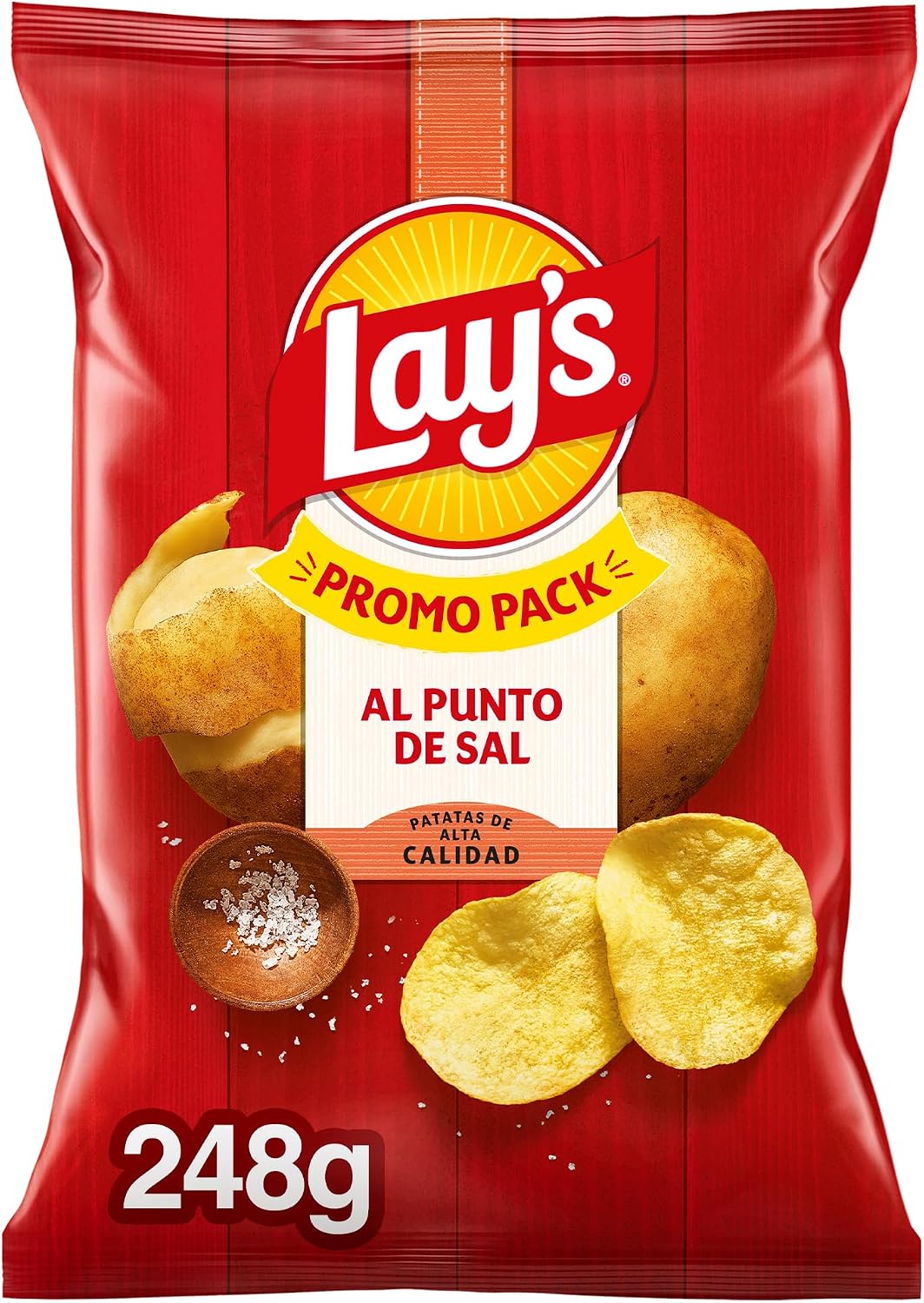 Lay's Patatas Fritas Al Punto de Sal 248 g