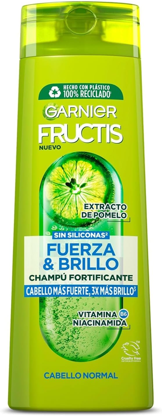 Champú Garnier Fructis Fuerza & Brillo 380 ml