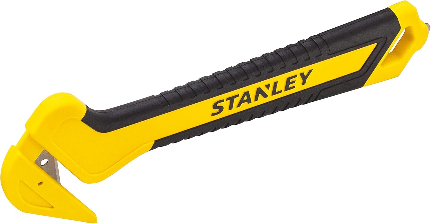 STANLEY - Cúter especial para embalajes de una cara con gancho de incisióN