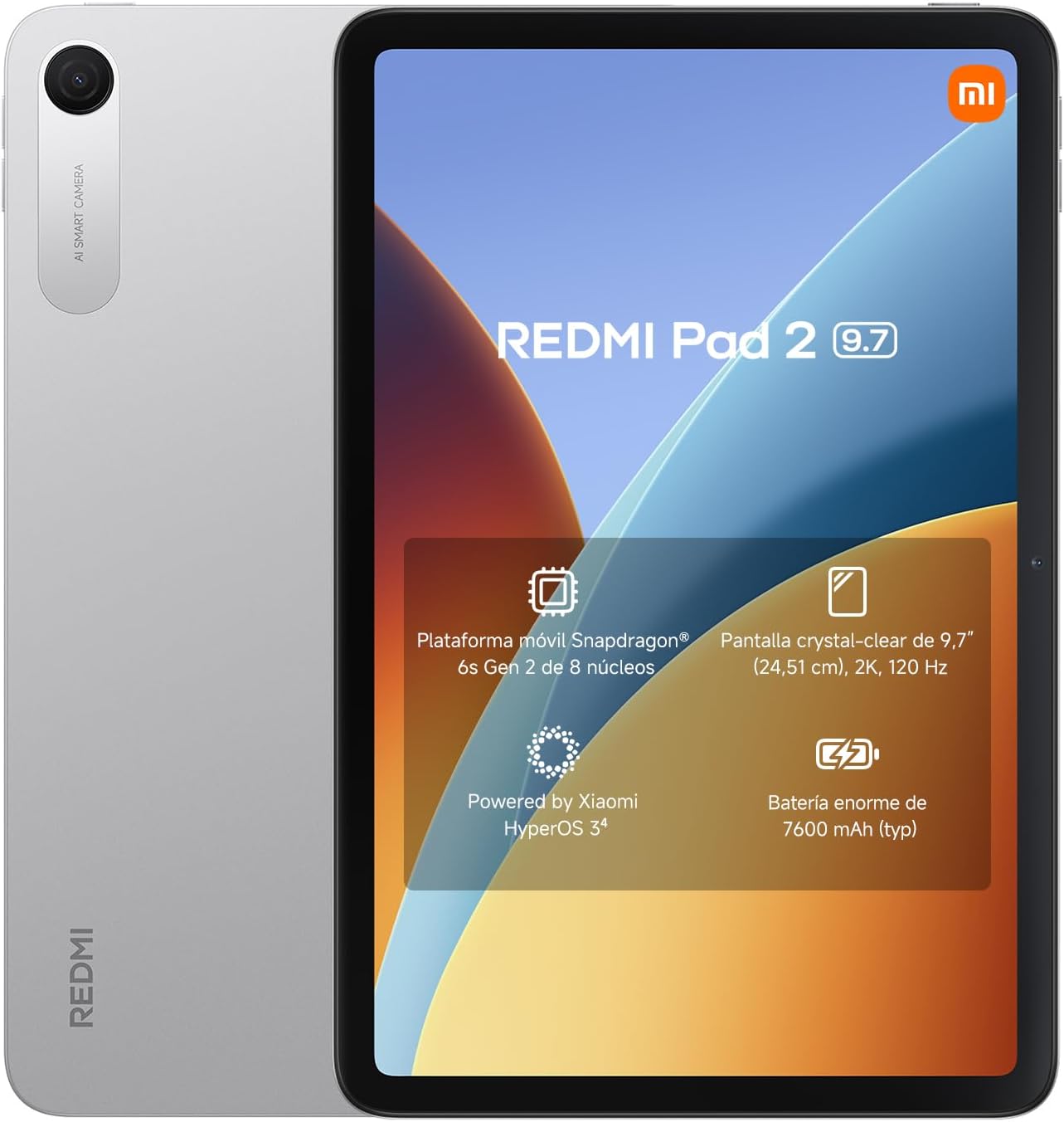 XIAOMI REDMI Pad 2 - Tablet de 9,7” 4+64 GB