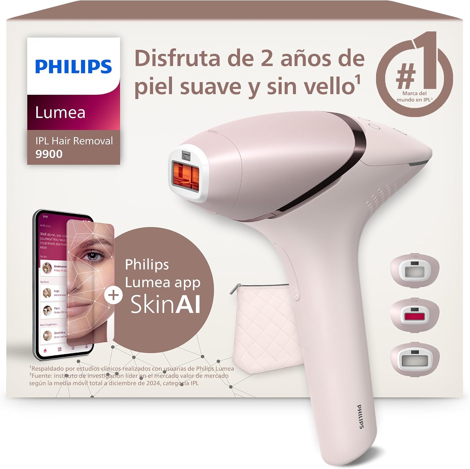 Philips Lumea serie 9900 - Dispositivo de depilación IPL