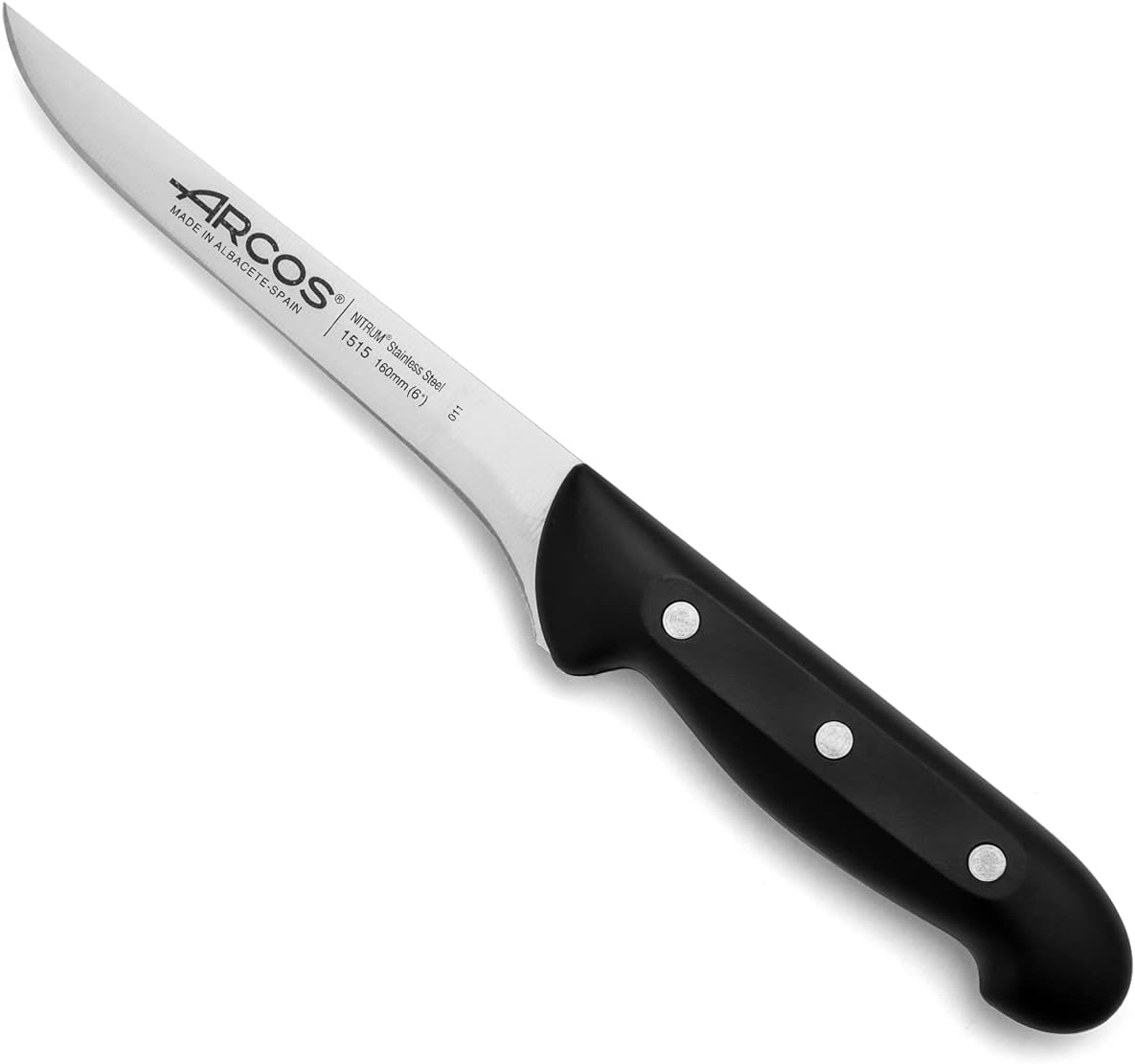 Arcos - Cuchillo deshuesador con hoja acero inoxidable Nitrum 160 mm
